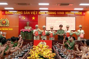 Công an Bình Thuận điều động, bổ nhiệm hàng loạt vị trí 