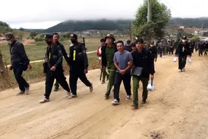 Bộ Công an khen thưởng lực lượng phá chuyên án khai thác vàng bằng chất độc ở Bình Thuận