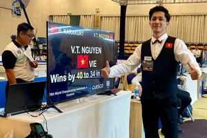 Nguyễn Văn Tài gây sốc tại Billiards carom 3 băng vô địch cá nhân thế giới