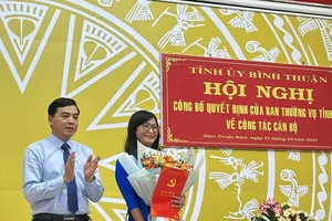 Bình Thuận: Phó Chủ nhiệm UBKT Tỉnh ủy giữ chức Bí thư Huyện ủy Hàm Thuận Nam