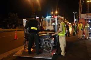 Công an Bình Thuận tìm chủ 28 mô tô vi phạm