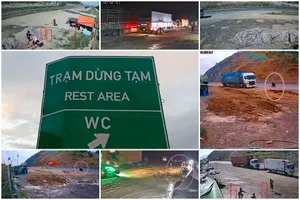 Vẫn còn bất ổn tại trạm dừng chân tạm cao tốc Vĩnh Hảo-Phan Thiết