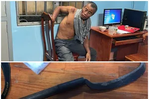 Khởi tố kẻ nhiều lần hành hung vợ, chém thượng úy công an