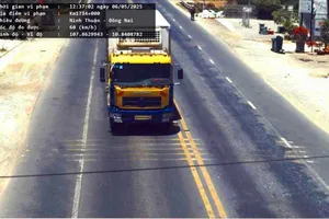 CSGT thông báo danh sách 232 ô tô vi phạm tốc độ trên quốc lộ 1A đoạn qua Bình Thuận