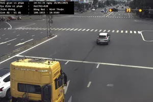 CSGT Bình Thuận thông báo 226 ô tô vi phạm tốc độ, tín hiệu đèn