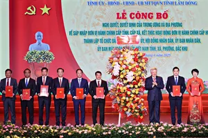 UBND tỉnh Lâm Đồng thành lập 13 cơ quan chuyên môn và 1 tổ chức trực thuộc