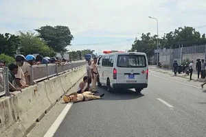 Lâm Đồng: Trung tá Cảnh sát giao thông bị thanh niên lao xe tông gãy chân