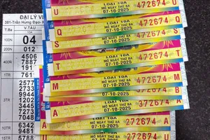 Người dân Phan Thiết lại trúng 14 tờ đặc biệt, 126 tờ an ủi xổ số kiến thiết