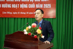 Nhà báo Lê Huy Toàn được bầu giữ chức Chủ tịch Hội Nhà báo tỉnh Lâm Đồng