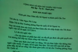Vụ cán bộ Sở Ngoại vụ trốn ở lại Mỹ: Thêm tình tiết khó hiểu