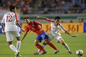  Thắng nghẹt thở Triều Tiên phút cuối hiệp phụ, Olympic Hàn Quốc đoạt HCV Asiad