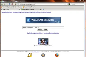 Duyệt web an toàn với Panda Safe Browser