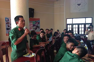 Tư vấn nghề nghiệp cho 500 bộ đội xuất ngũ