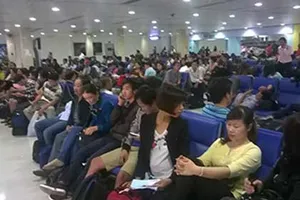 Thời tiết khiến máy bay tới Hải Phòng phải đáp xuống Hà Nội