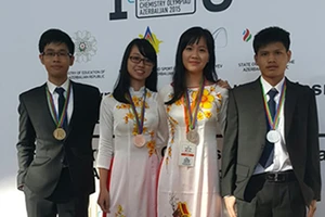 Việt Nam giành một huy chương vàng Olympic hóa học quốc tế