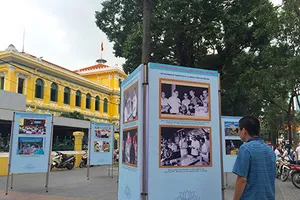 Triển lãm đầu tiên trên Đường sách TP.HCM