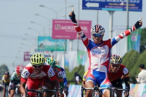 Đua xe đạp Nam Kỳ Khởi Nghĩa 2015: Nguyễn Trường Tài nhất chặng 1
