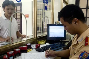 Hà Nội có thêm một điểm đăng ký xe
