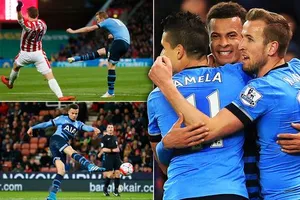 Hủy diệt Stoke City, Tottenham áp sát Leicester City