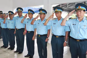 Chùm ảnh: Lễ viếng học viên phi công hy sinh do máy bay rơi ở Phú Yên