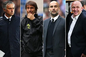 Mourinho, Guardiola, Conte 'đại chiến' cho danh hiệu xuất sắc nhất tháng