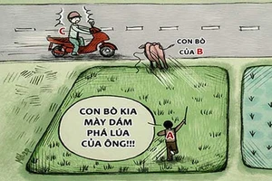 À Ra Thế kỳ 8: Tông phải bò, ai bồi thường?