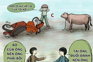À Ra Thế kỳ 8: Tông phải bò, ai bồi thường?