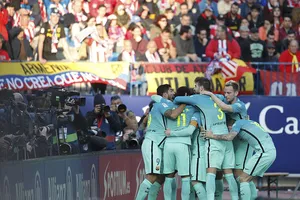 Messi lại sắm vai người hùng, Barca hạ gục Atletico