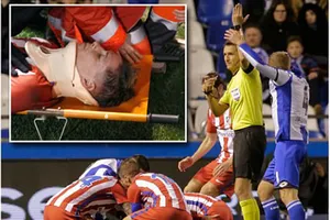 Cận cảnh chấn thương kinh dị khiến Torres bất tỉnh