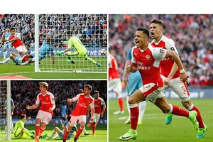 Arsenal – Man City (2-1, AET): Ngoạn mục và kịch tính!