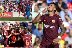 Barcelona thắng nhọc nhờ tân binh đến từ Trung Quốc