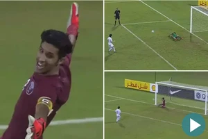 Trọng tài biến cầu thủ thành người hùng trong… khung gỗ