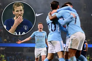 Đến Tottenham cũng đại bại, còn ai cản nổi Man. City