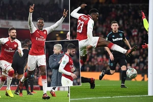 Cựu sao MU giúp Arsenal vào bán kết Carabao Cup