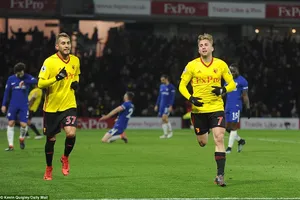 Chelsea thua cực sốc trước Watford