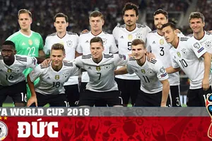 Đức - Ứng viên số một cho chức vô địch World Cup 2018