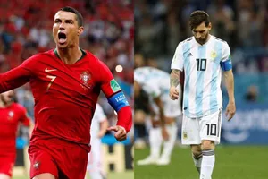 Ronaldo vẫn còn đá World Cup, Messi thì không