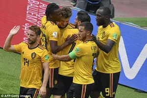 Lukaku, Hazard lập cú đúp, tuyển Bỉ 'hành hạ' Tunisia