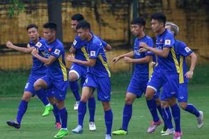 U-23 Việt Nam 'luyện công' chờ 'đấu' Oman
