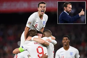 Bùng nổ hiệp 1, Anh hạ gục Tây Ban Nha