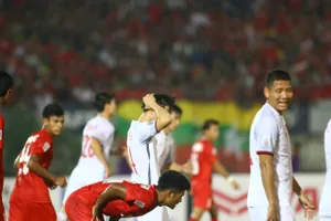 Bất lực tìm bàn thắng, Việt Nam chia điểm Myanmar