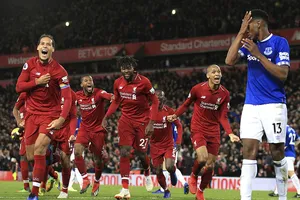 Ghi bàn 'trời cho' phút 90+6, Liverpool thắng derby kịch tính