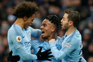 Thắng thuyết phục Everton, Man. City tái chiếm ngôi đầu bảng