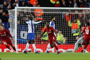 Thắng nhanh Porto, Liverpool đặt một chân vào bán kết