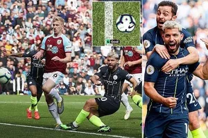 Thắng nhọc Burnley, Man City tiến gần đến ngôi vương