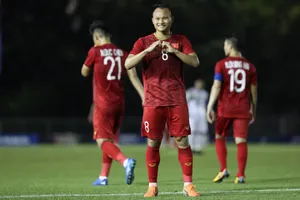 Tiến Linh lập hat-trick, U-22 VN lại 'chơi tennis' ở SEA Games