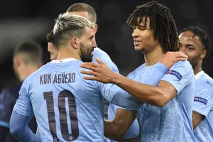 Man City thi đấu rất tốt ở vòng bảng Champions League. ẢNH: EPA