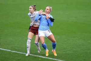 Trận đấu giữa Arsenal và Manchester City diễn ra rất quyết liệt. ẢNH: MANCHESTER CITY