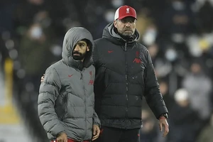 Kloop và Salah được coi là biểu tượng cho thành công của Liverpool vài năm gần đây. ẢNH: REUTERS