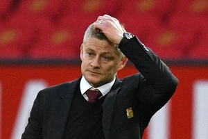 Solskjaer thất bại trong cả 4 trận bán kết đấu cúp cùng MU. ẢNH: GETTY